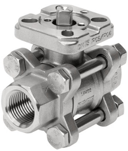 КРАН ШАРОВОЙ VZBA-1/2"-GG-63-T-22-F0304-V4V4T