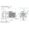 Насос МВ 110, ПП, VITON, A