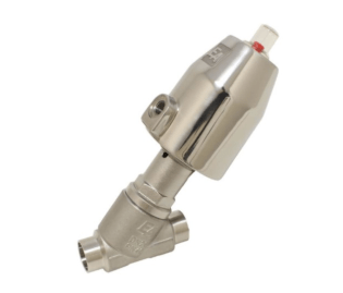 Пневмоклапан, DN25, SK50-Ms., BR нерж. сталь/PTFE